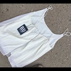 RU apparel designed in USA Large tank